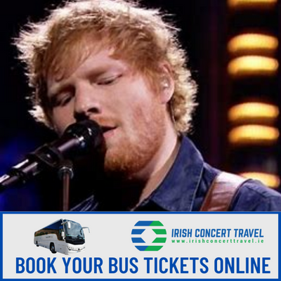 Bus to Ed Sheeran 3Arena 30th March 2023