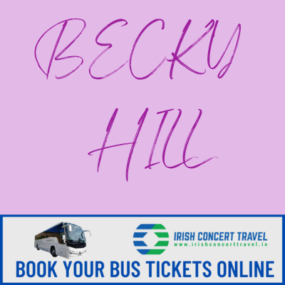Bus to Becky Hill Custom House Square Belfast 23rd August 2023