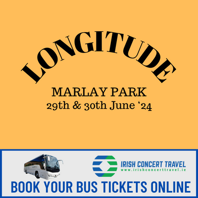 Bus to Longitude Marlay Park 29th & 30th June 2024