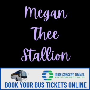 Bus to Megan Thee Stallion 3Arena 14th July 2024
