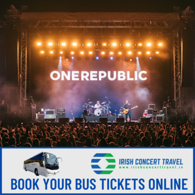Bus to OneRepublic in the 3Arena the 18th September 2025