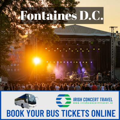 Bus to Fontaines D.C. Boucher Playing Fields 29th August 2025