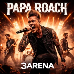 Bus to Papa Roach – 3Arena – 03rd November 2026