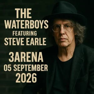 Bus to The Waterboys Featuring Steve Earle – 3Arena – 05th September 2026