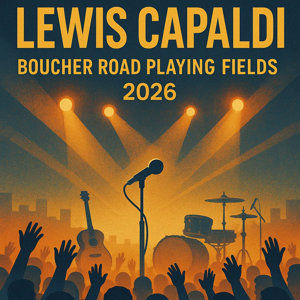 Bus to Lewis Capaldi – Boucher Road Playing Fields Belfast – 20 August 2026